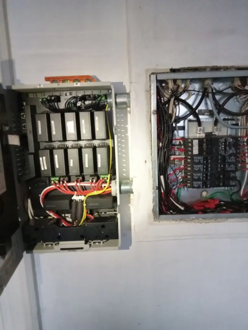 Electrical panel upgrade completed for Ring Doorbell Installation in Fawn